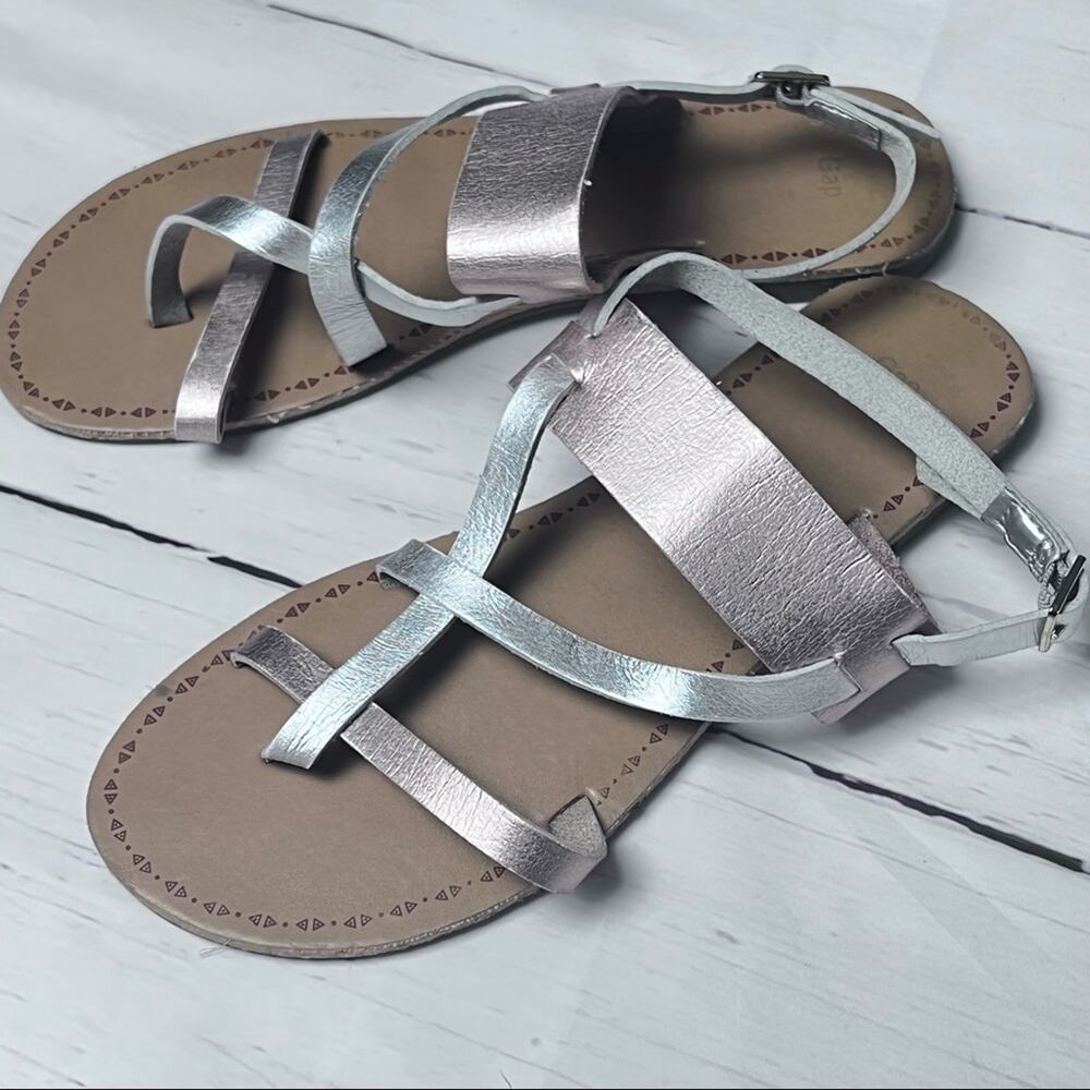 GAP Women's Two Tone Strappy Sandals Sz 6
